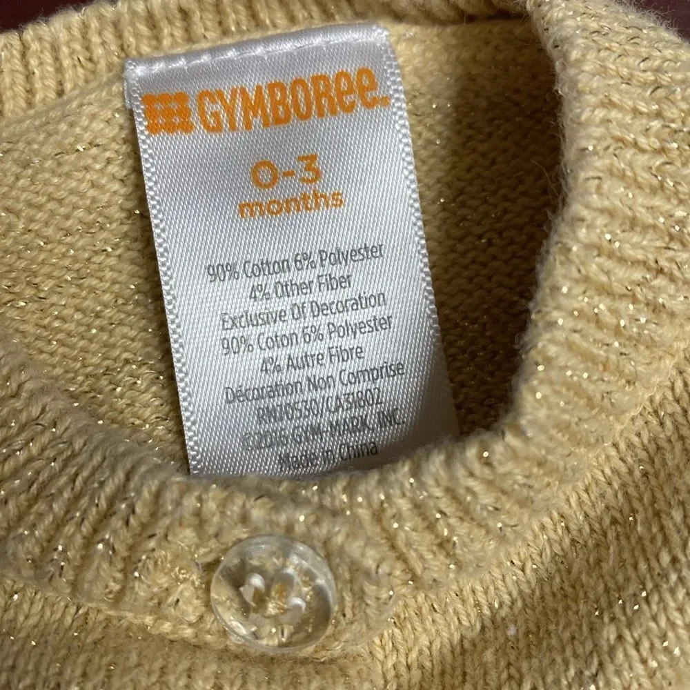 GYMBOREE Scotty Dog Cardigan Sweater